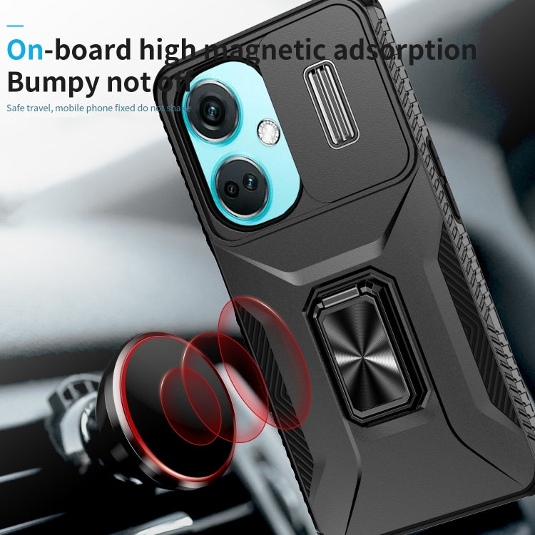 For OnePlus Nord CE3 5G Sliding Camshield Holder Phone Case