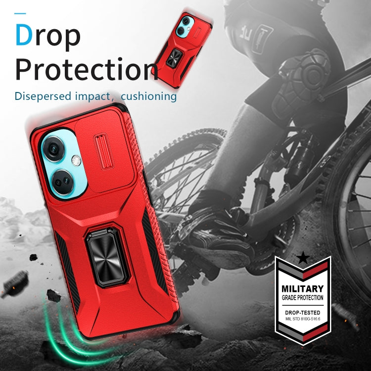 For OnePlus Nord CE3 5G Sliding Camshield Holder Phone Case