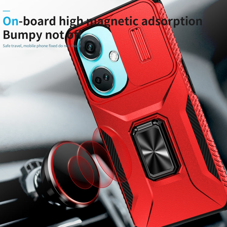For OnePlus Nord CE3 5G Sliding Camshield Holder Phone Case