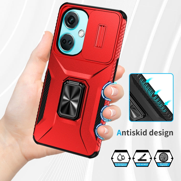 For OnePlus Nord CE3 5G Sliding Camshield Holder Phone Case