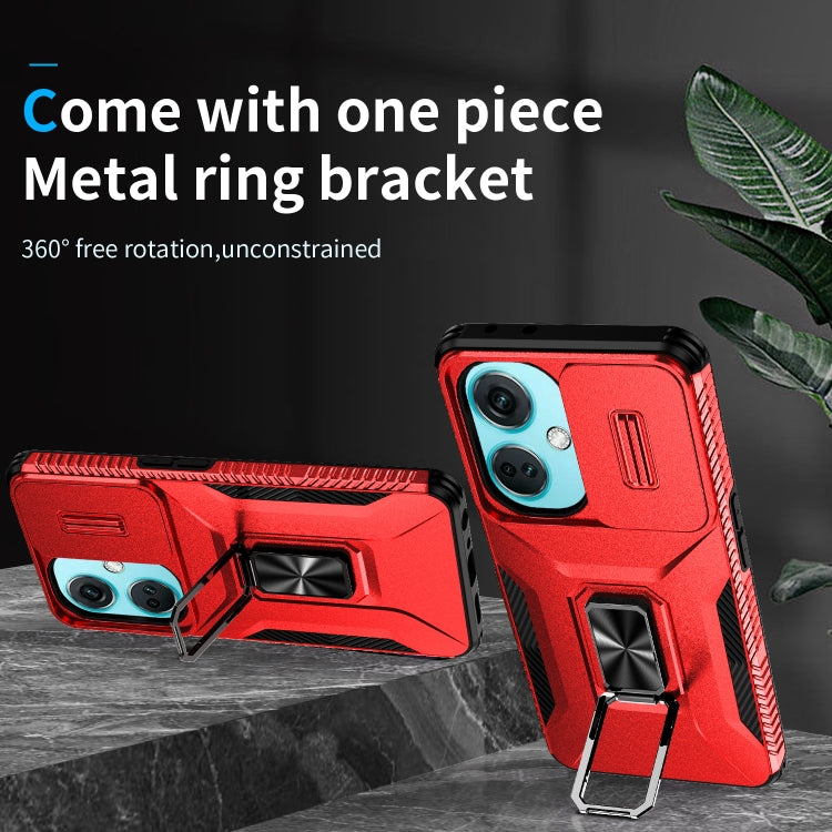 For OnePlus Nord CE3 5G Sliding Camshield Holder Phone Case