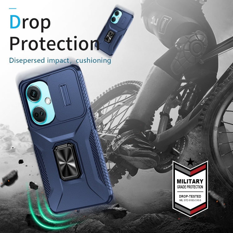 For OnePlus Nord CE3 5G Sliding Camshield Holder Phone Case