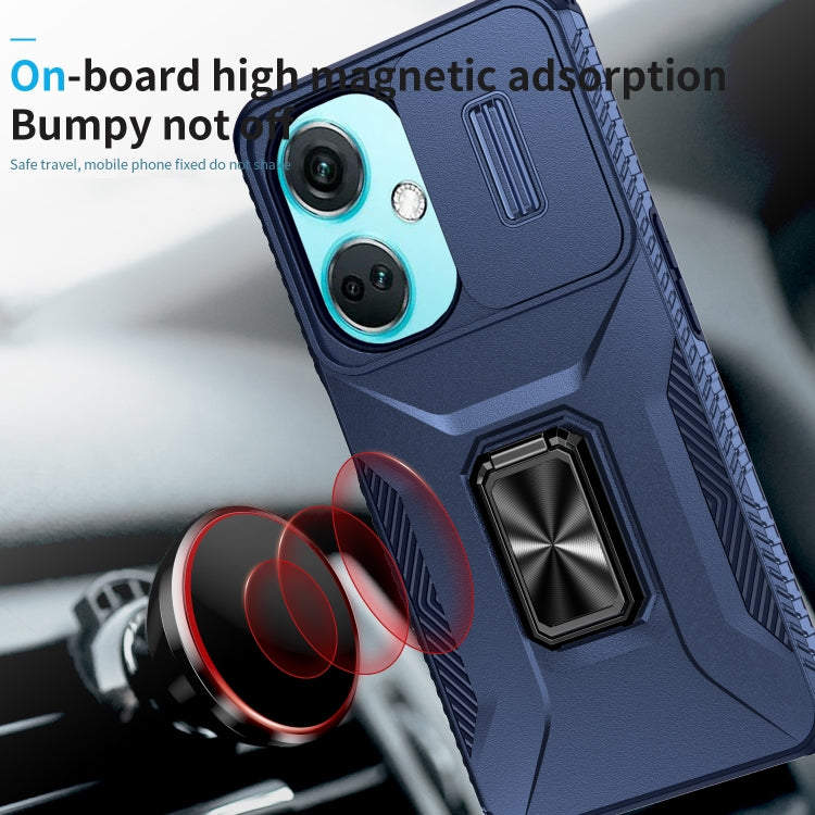 For OnePlus Nord CE3 5G Sliding Camshield Holder Phone Case