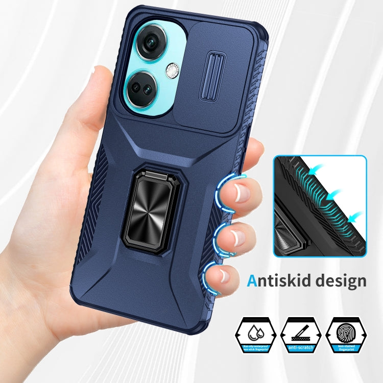 For OnePlus Nord CE3 5G Sliding Camshield Holder Phone Case