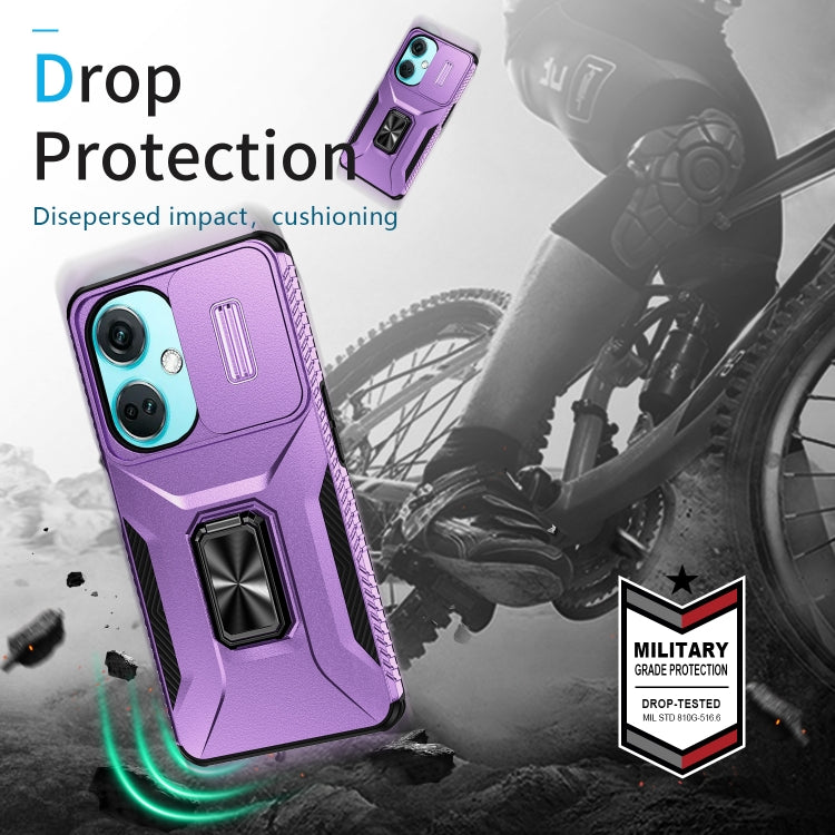 For OnePlus Nord CE3 5G Sliding Camshield Holder Phone Case