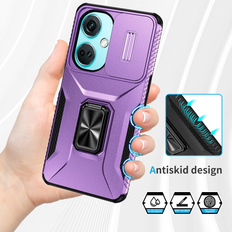 For OnePlus Nord CE3 5G Sliding Camshield Holder Phone Case