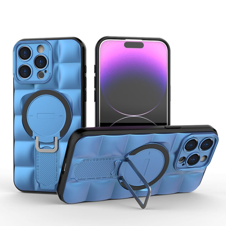 For iPhone 15 Pro Max Airbag TPU + PC Shockproof Phone Case with Holder