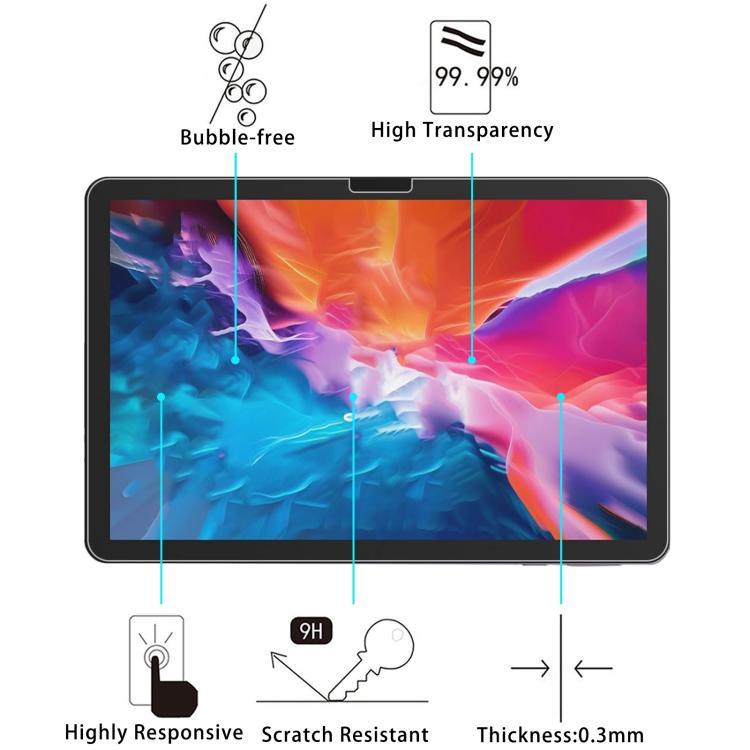 For Plimpton PlimPad P2 10.1 inch 25pcs 9H 0.3mm Explosion-proof Tempered Glass Film