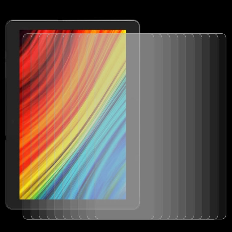 For Voger X100 10.1 25pcs 9H 0.3mm Explosion-proof Tempered Glass Film