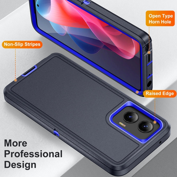For Motorola Moto G Play 5G 2024 Life Waterproof Rugged PC + Silicone Phone Case