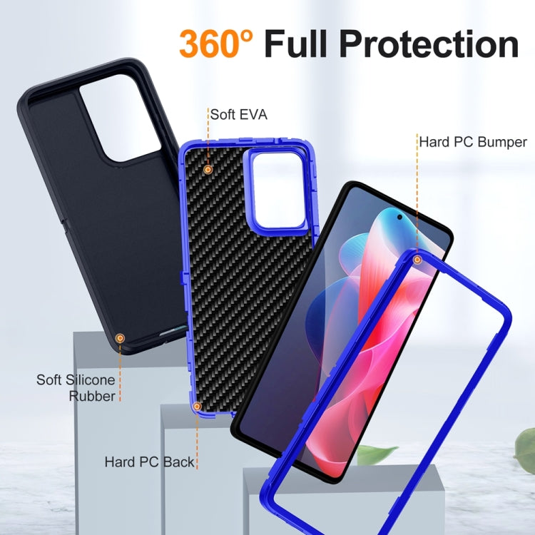 For Motorola Moto G Play 5G 2024 Life Waterproof Rugged PC + Silicone Phone Case