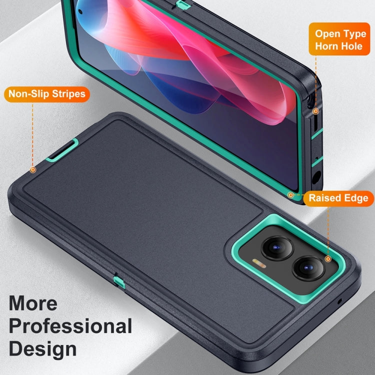 For Motorola Moto G Play 5G 2024 Life Waterproof Rugged PC + Silicone Phone Case