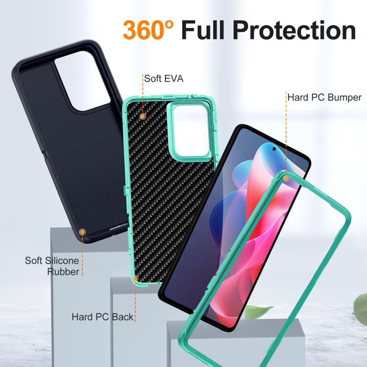 For Motorola Moto G Play 5G 2024 Life Waterproof Rugged PC + Silicone Phone Case