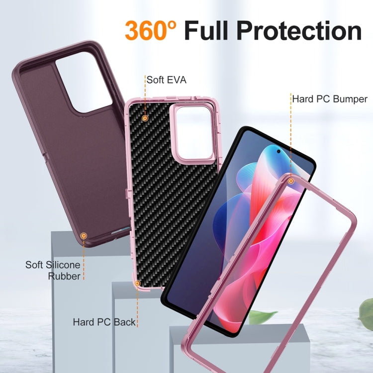 For Motorola Moto G Play 5G 2024 Life Waterproof Rugged PC + Silicone Phone Case