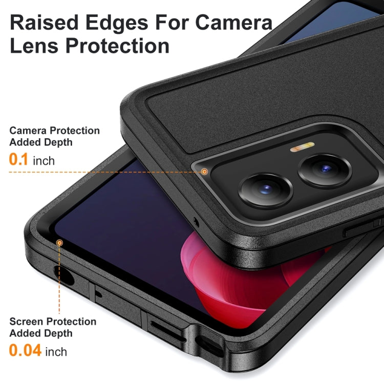 For Motorola Moto G Stylus 5G 2024 Life Waterproof Rugged PC + Silicone Phone Case