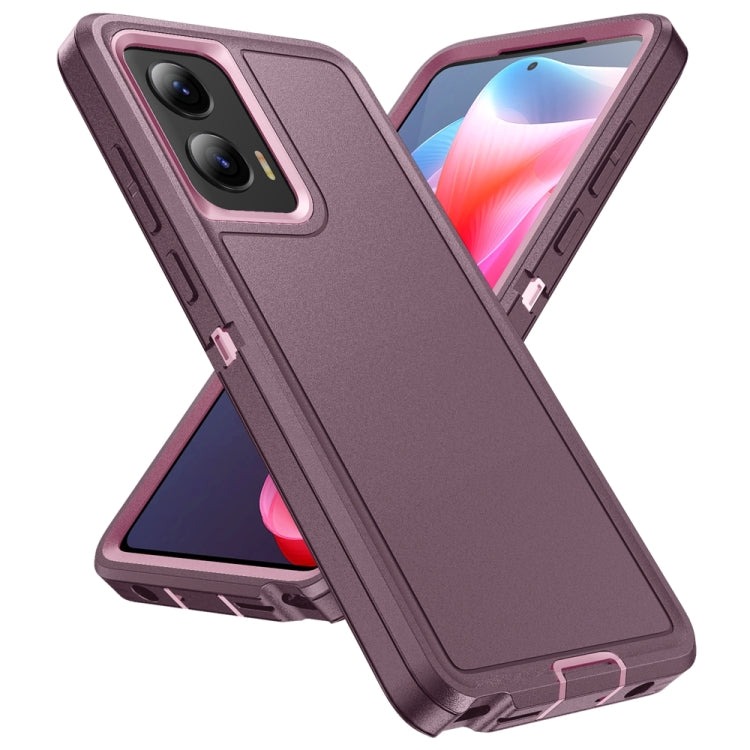 For Motorola Moto G Stylus 5G 2024 Life Waterproof Rugged PC + Silicone Phone Case