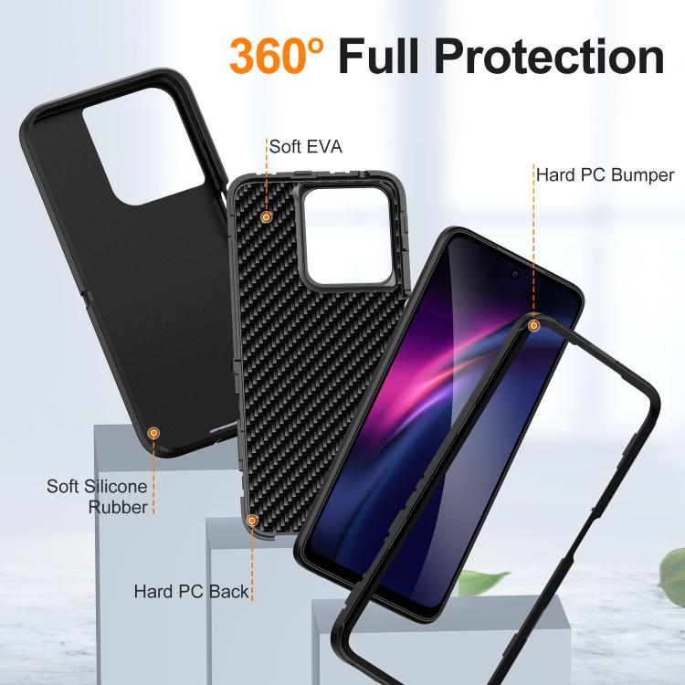 For Motorola Moto G 5G 2025 Life Waterproof Rugged PC + Silicone Phone Case