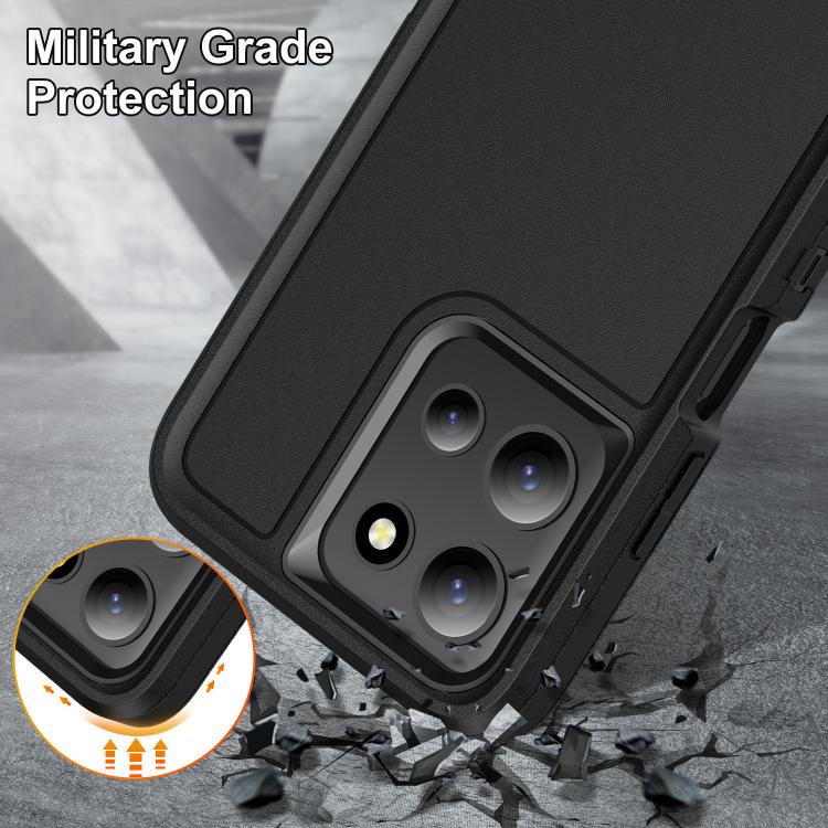 For Motorola Moto G 5G 2025 Life Waterproof Rugged PC + Silicone Phone Case