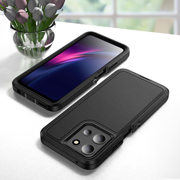 For Motorola Moto G 5G 2025 Life Waterproof Rugged PC + Silicone Phone Case