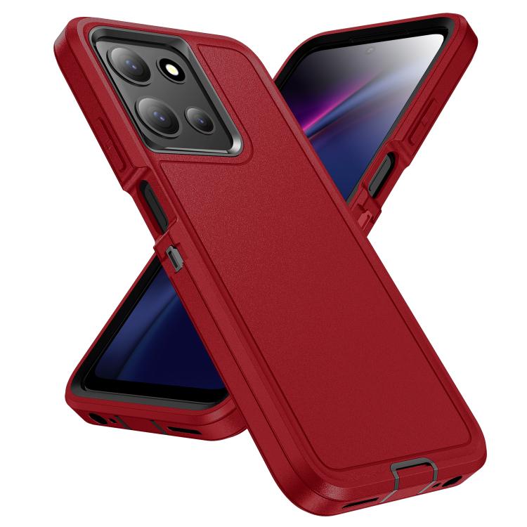 For Motorola Moto G 5G 2025 Life Waterproof Rugged PC + Silicone Phone Case