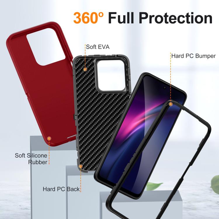 For Motorola Moto G 5G 2025 Life Waterproof Rugged PC + Silicone Phone Case
