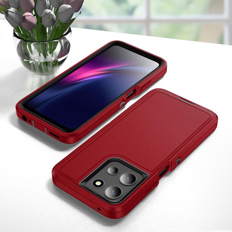 For Motorola Moto G 5G 2025 Life Waterproof Rugged PC + Silicone Phone Case