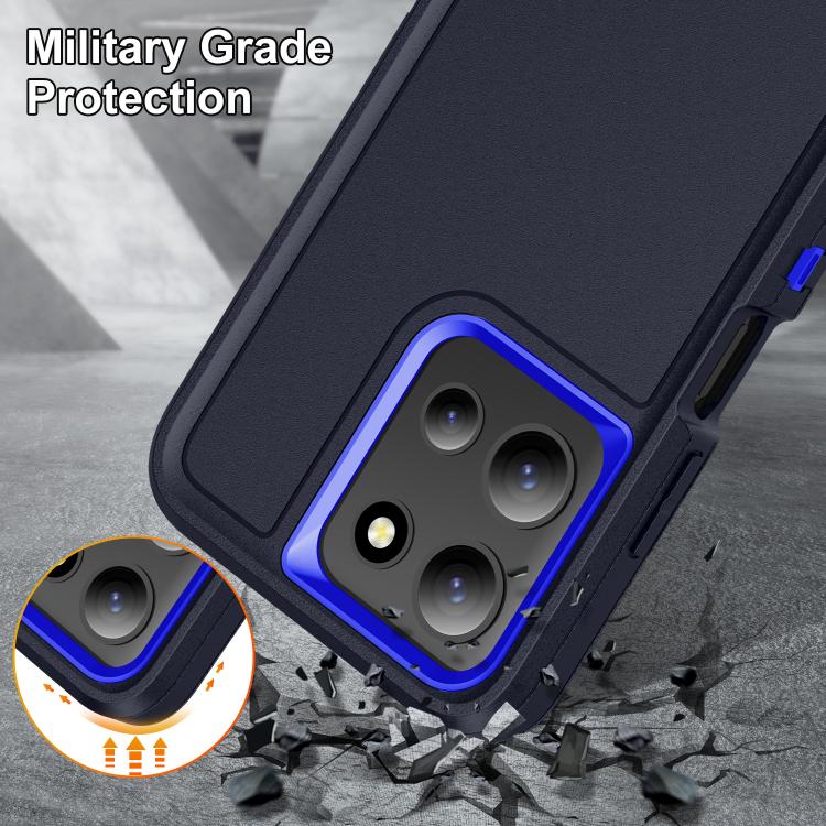 For Motorola Moto G 5G 2025 Life Waterproof Rugged PC + Silicone Phone Case