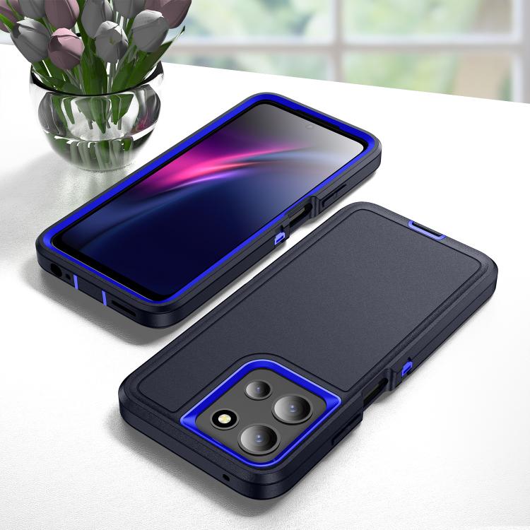 For Motorola Moto G 5G 2025 Life Waterproof Rugged PC + Silicone Phone Case