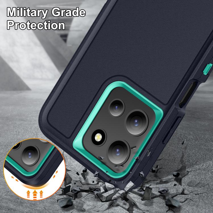 For Motorola Moto G 5G 2025 Life Waterproof Rugged PC + Silicone Phone Case