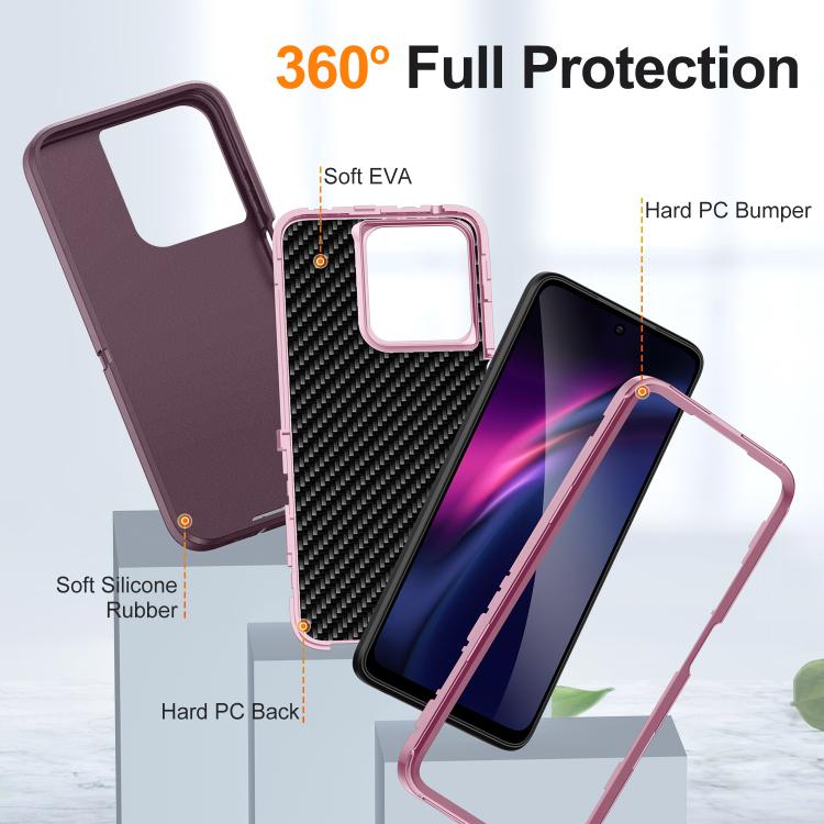 For Motorola Moto G 5G 2025 Life Waterproof Rugged PC + Silicone Phone Case