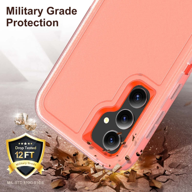 For Samsung Galaxy S23 FE 5G Rugged PC Hybrid Silicone Phone Case with Holder