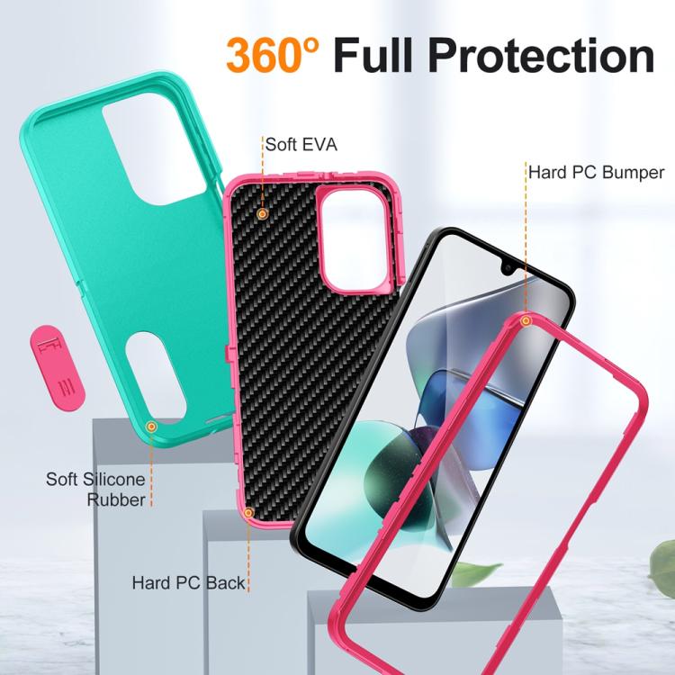For Samsung Galaxy A26 5G Rugged PC Hybrid Silicone Phone Case with Holder