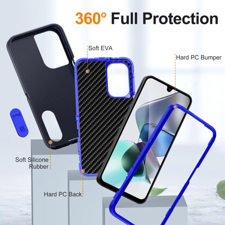 For Samsung Galaxy A26 5G Rugged PC Hybrid Silicone Phone Case with Holder