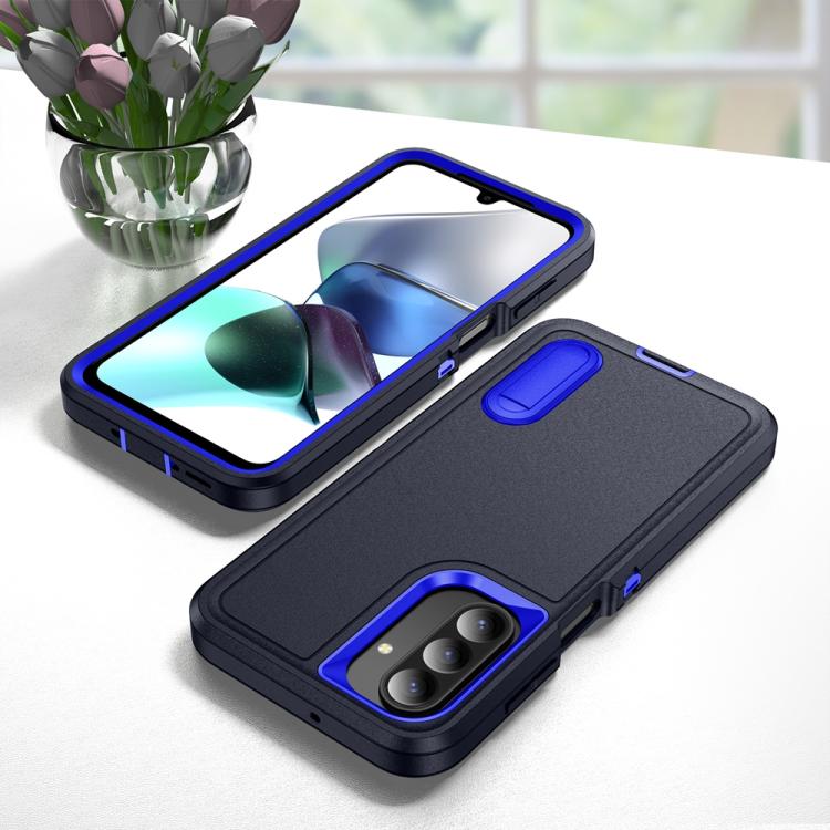 For Samsung Galaxy A26 5G Rugged PC Hybrid Silicone Phone Case with Holder