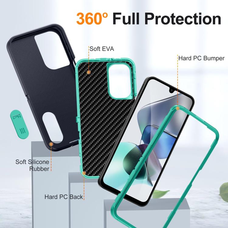 For Samsung Galaxy A26 5G Rugged PC Hybrid Silicone Phone Case with Holder