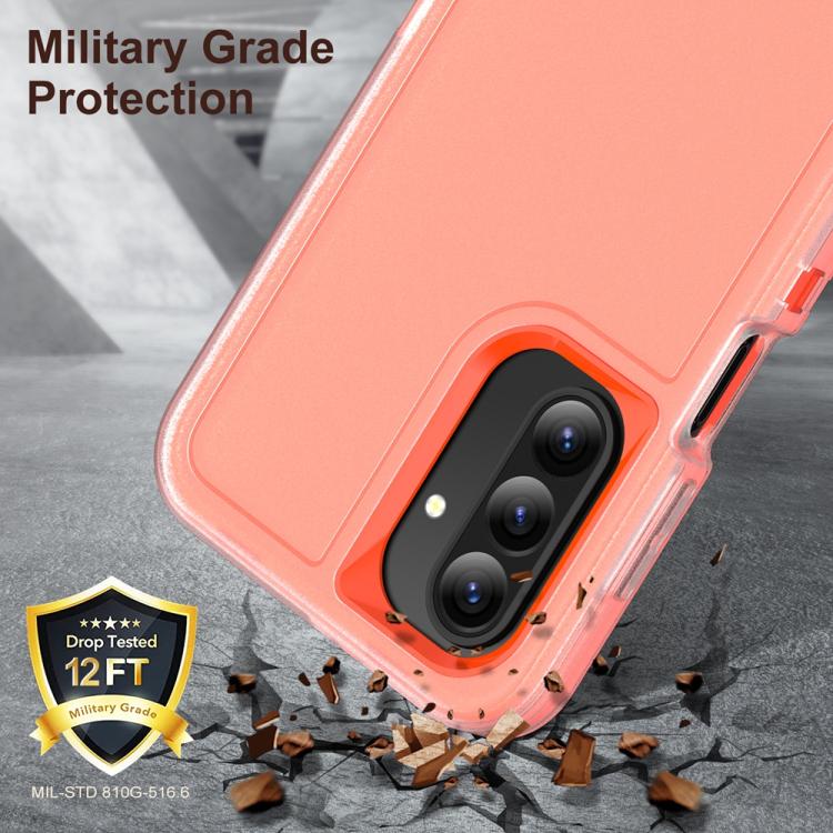 For Samsung Galaxy A26 5G Rugged PC Hybrid Silicone Phone Case with Holder