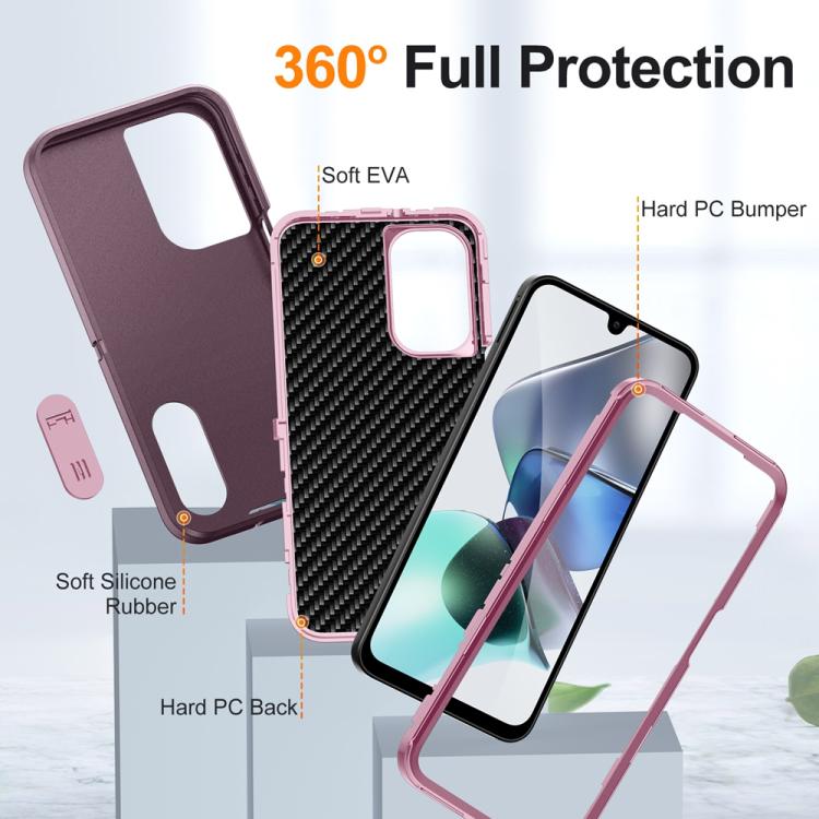For Samsung Galaxy A26 5G Rugged PC Hybrid Silicone Phone Case with Holder