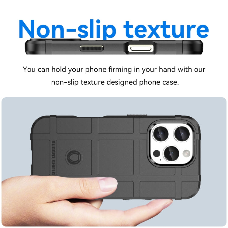 For iPhone 16 Pro Full Coverage Shockproof TPU Phone Case