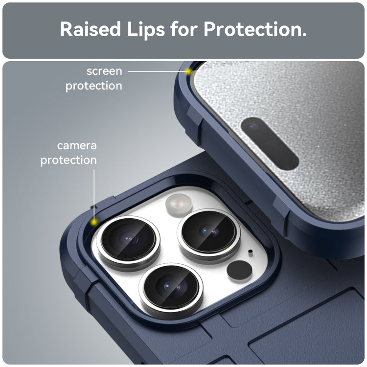 For iPhone 16 Pro Full Coverage Shockproof TPU Phone Case