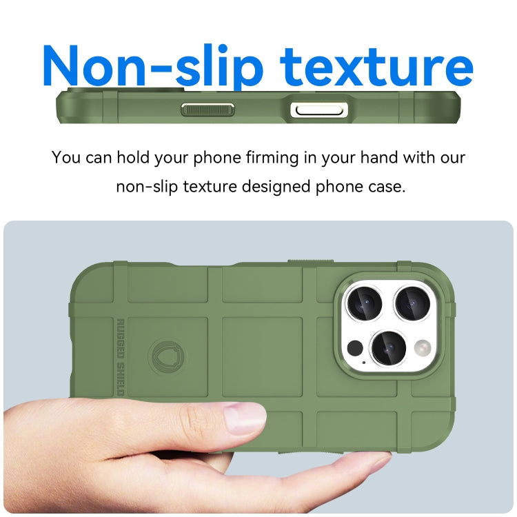 For iPhone 16 Pro Full Coverage Shockproof TPU Phone Case