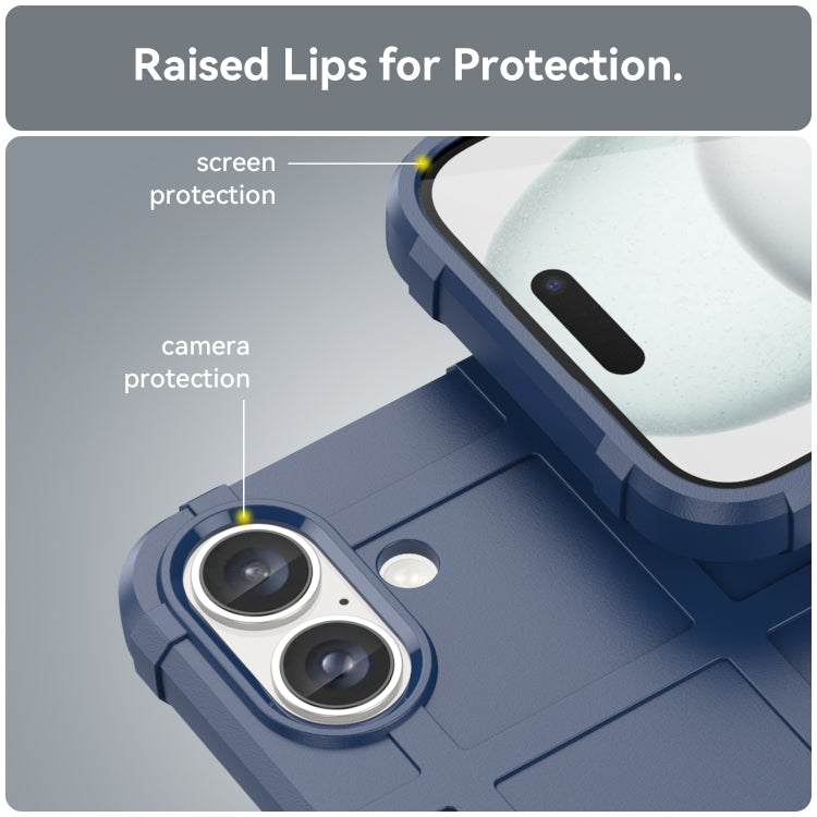 For iPhone 16 Plus Full Coverage Shockproof TPU Phone Case