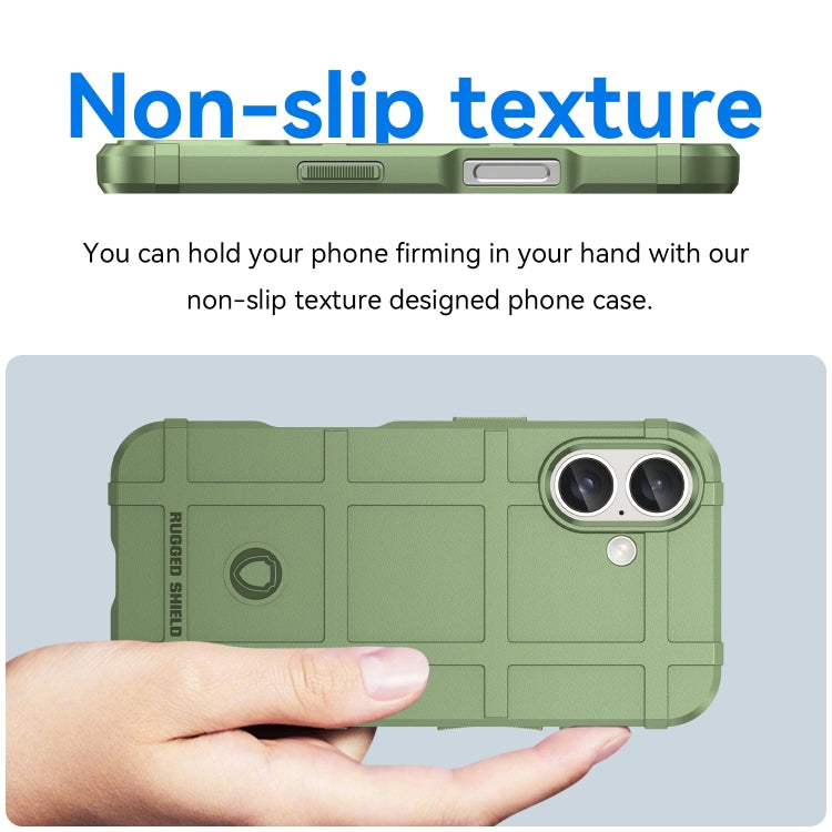 For iPhone 16 Plus Full Coverage Shockproof TPU Phone Case