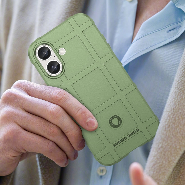 For iPhone 16 Plus Full Coverage Shockproof TPU Phone Case