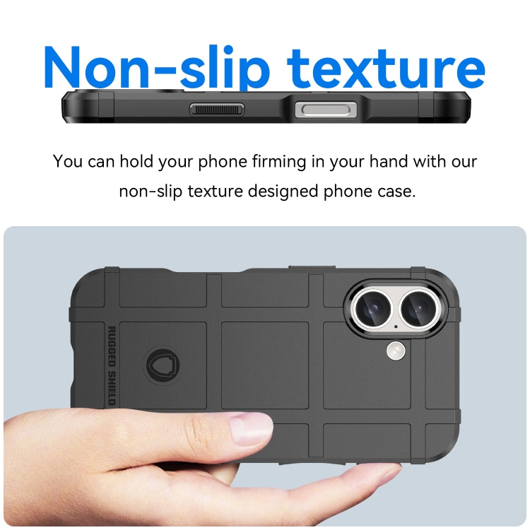 For iPhone 16 Full Coverage Shockproof TPU Phone Case