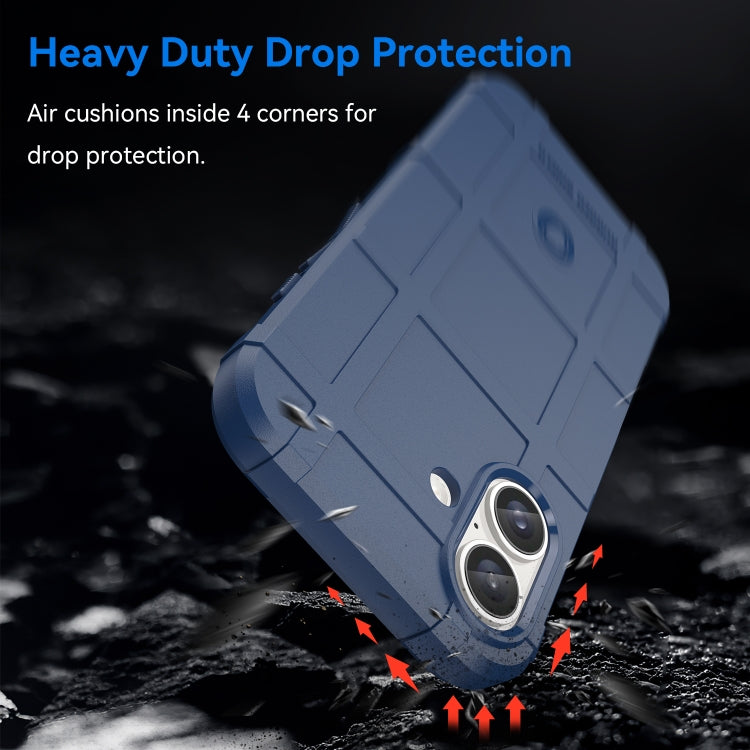For iPhone 16 Full Coverage Shockproof TPU Phone Case