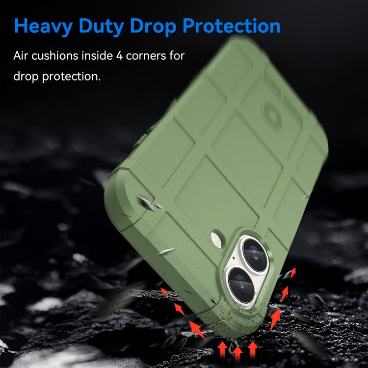 For iPhone 16 Full Coverage Shockproof TPU Phone Case