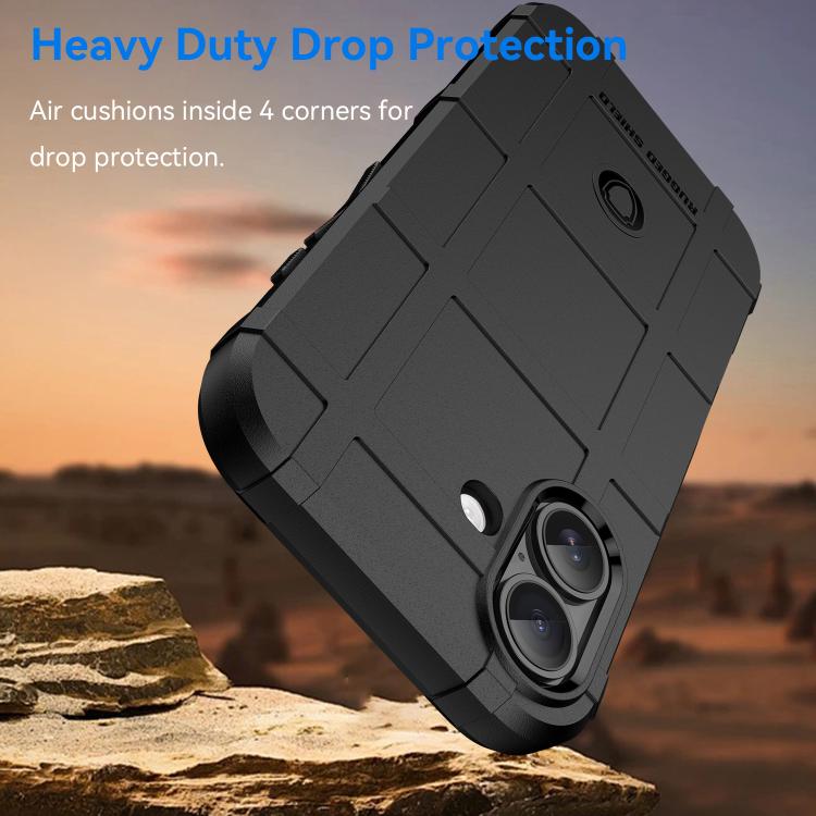 For iPhone 17 Full Coverage Shockproof TPU Phone Case