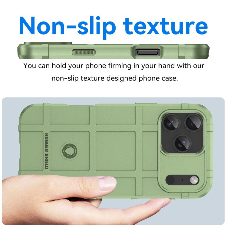 For iPhone 17 Pro Max Full Coverage Shockproof TPU Phone Case