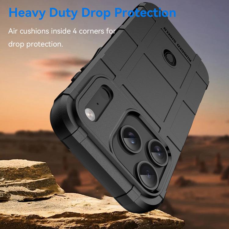 For iPhone 17 Pro Full Coverage Shockproof TPU Phone Case