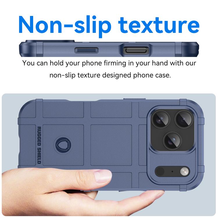 For iPhone 17 Pro Full Coverage Shockproof TPU Phone Case